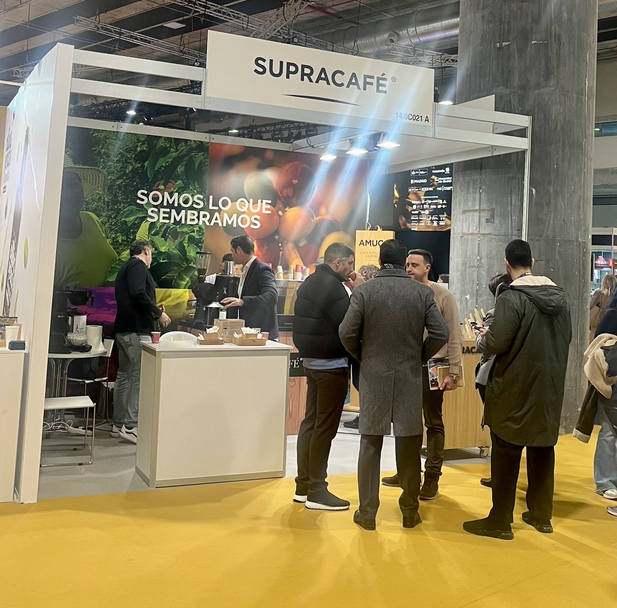 @supracafeesp y @carnedelafinca han tenido su propio espacio en @madridfusion 👉