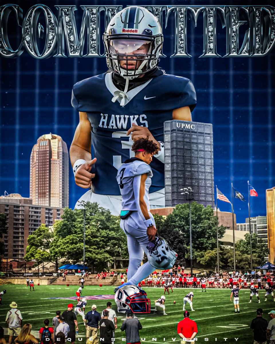 100% COMMITTED!! <a href="/CoachMJacobs34/">Mickey Jacobs</a> <a href="/coachrichDuq/">Darnel Richardson</a> <a href="/CoachMikeCraig/">Michael Craig</a> <a href="/DuqFB/">Duquesne Football</a>