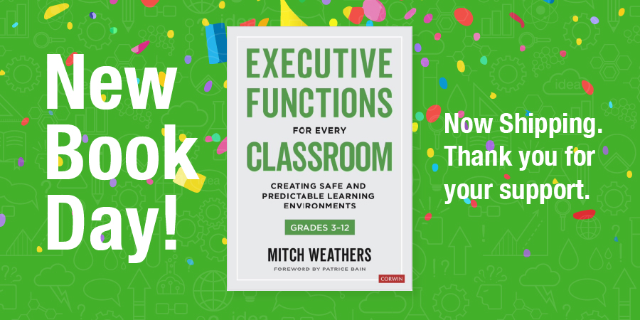 I am pleased to announce today is the official publication date for my new book, Executive Functions for Every Classroom. TY to everyone who  already purchased a copy. Your support means the world to me.

Grab your copy here: organizedbinder.com/book

#executivefunctioningskills