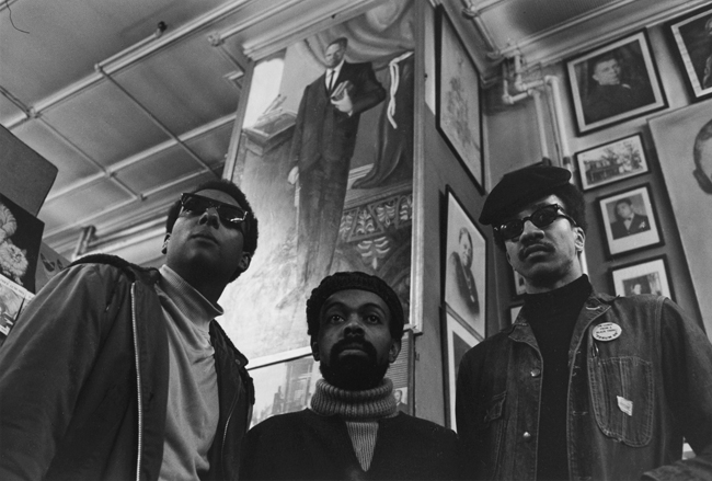 Stokely Carmichael (Kwame Ture), LeRoi Jones (Amiri Baraka), and H. Rap Brown (Jamil Abdullah Al-Amin)