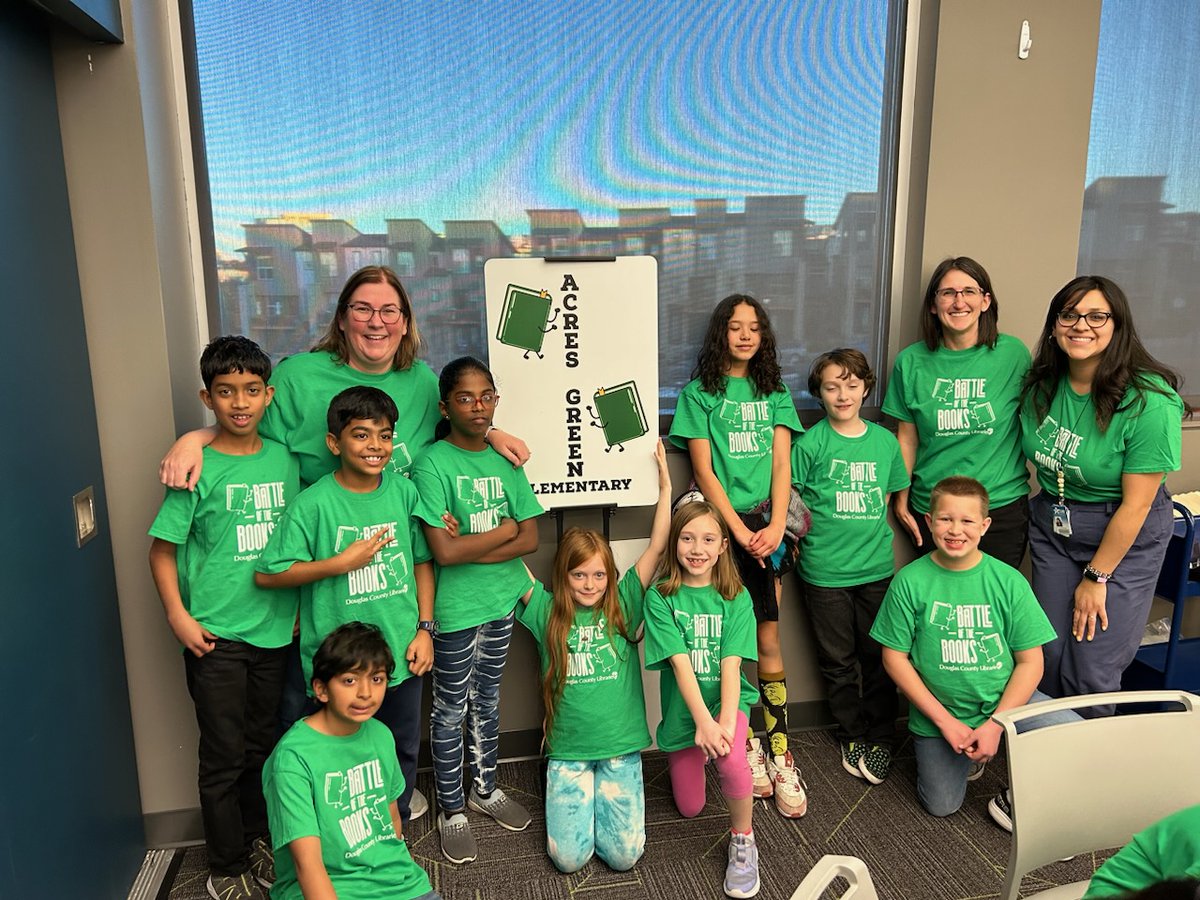 First Battle of the Books for AGE! Let's congratulate our 3rd/4th grade team on their 1st place win and 5th/6th grade team on their second place win!