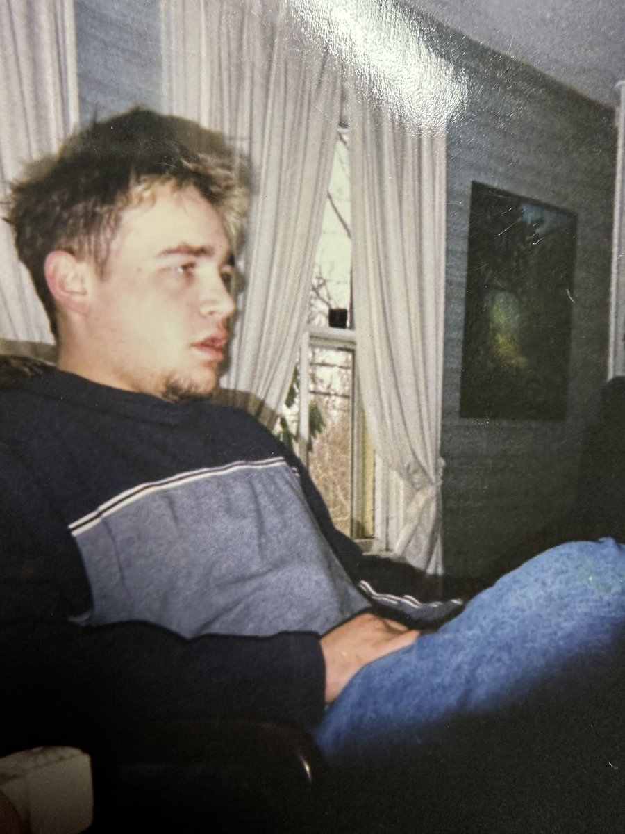 Post you at 21. Rough night I guess. This was 1999. I was really struggling with what I wanted to do with my life. Depression, Anxiety, ADHD, substance abuse. Y2K.