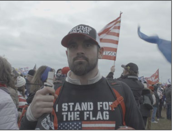 retiredtrnman's tweet photo. This is Justin McAllister, 29, of Douglasville, Georgia, aka #429 on the FBI list of people wanted in connection with the J6 insurrection. He was arrested last Sunday on 2 felony and 3 misdemeanors for his actions that day. #LockThemAllUp #DemVoice1 https://t.co/Rx3j3A3c6y