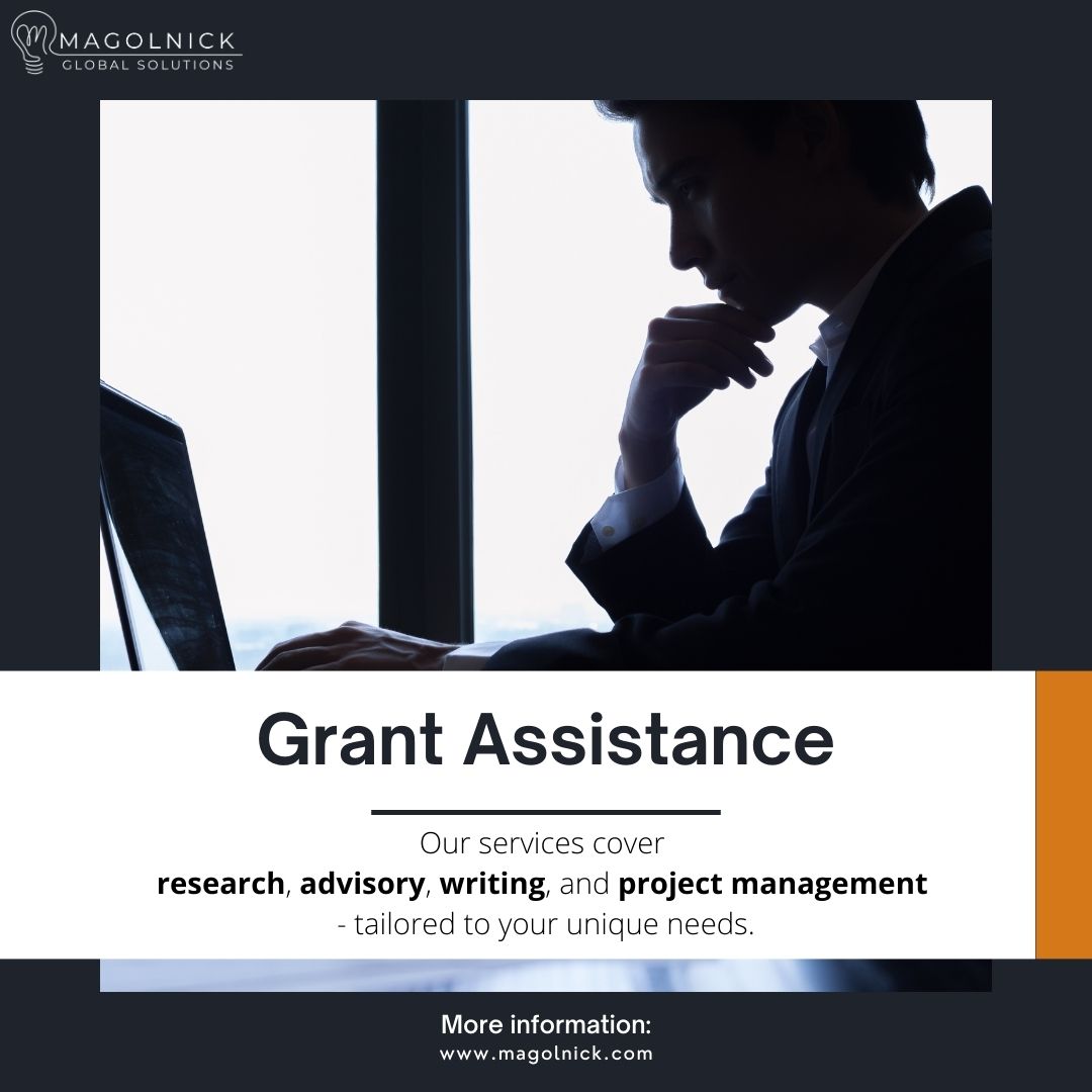 magolnick's tweet image. Unlock funding opportunities with our tailored Grant Assistance Services. Your success is our mission. 🌐💼 

magolnick.com 
.
.
.
#MagolnickGlobalSolutions #BusinessSolutions #DigitalMedia #SmartContracts #Branding #ReputationManagement #BlockchainServices #GrantSer...
