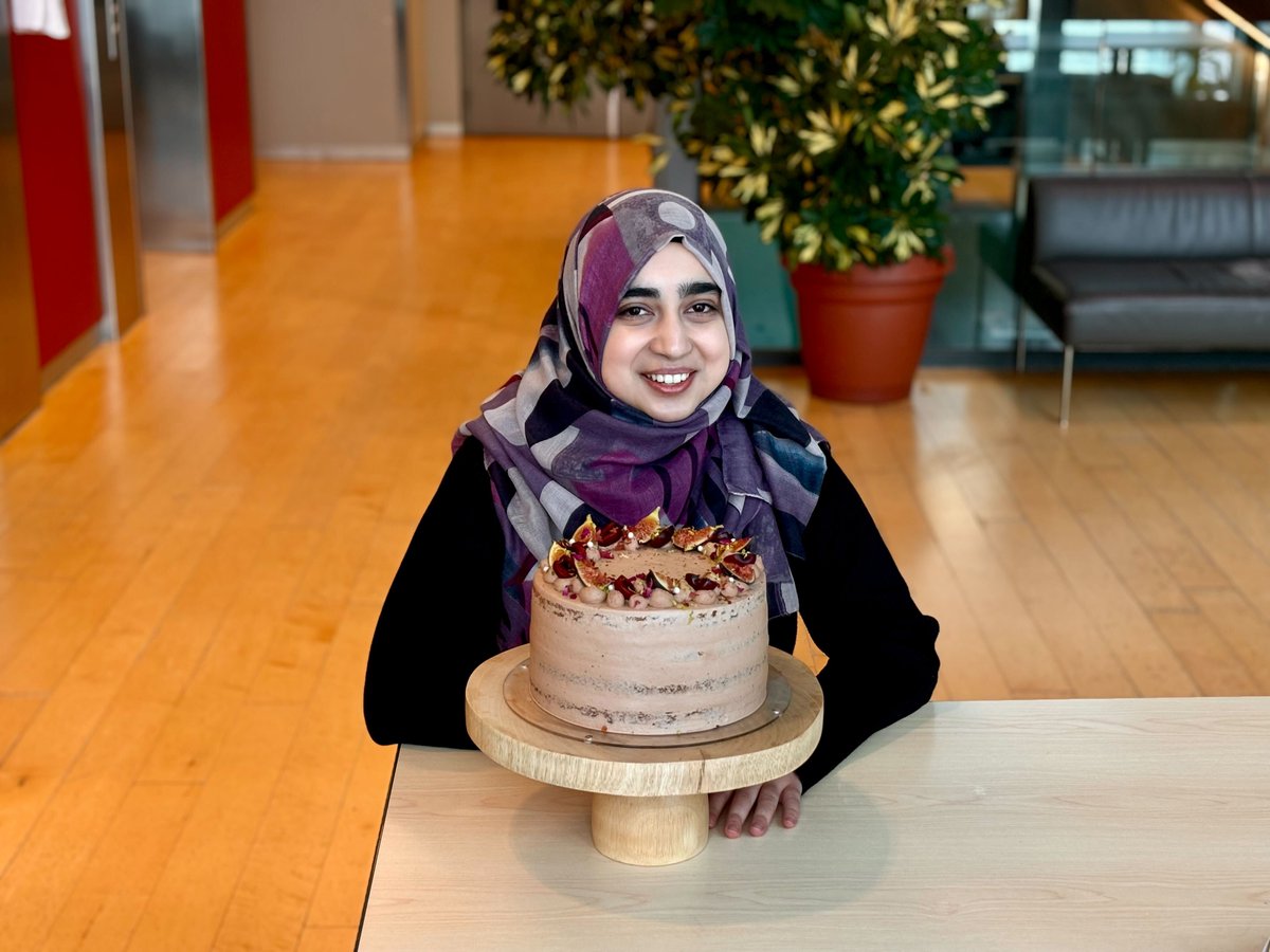 We celebrated Houda's 25th birthday with a delicious Black Forest cake by <a href="/MollyLShen/">Molly Shen</a>!