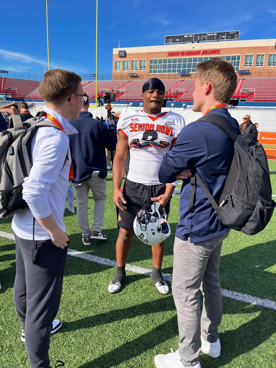 Proud of these guys. All three representing Arizona extremely well this week. 🐻⬇️ #TheDraftStartsInMOBILE