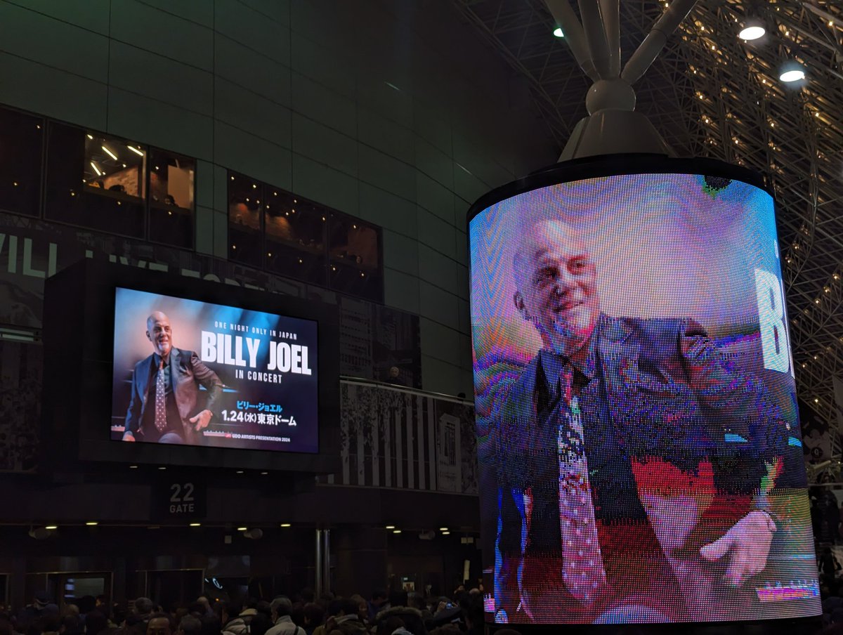 MC_Perry2's tweet photo. 先週のBilly Joel東京ドーム公演良かったな https://t.co/CbOsYf6VwX
