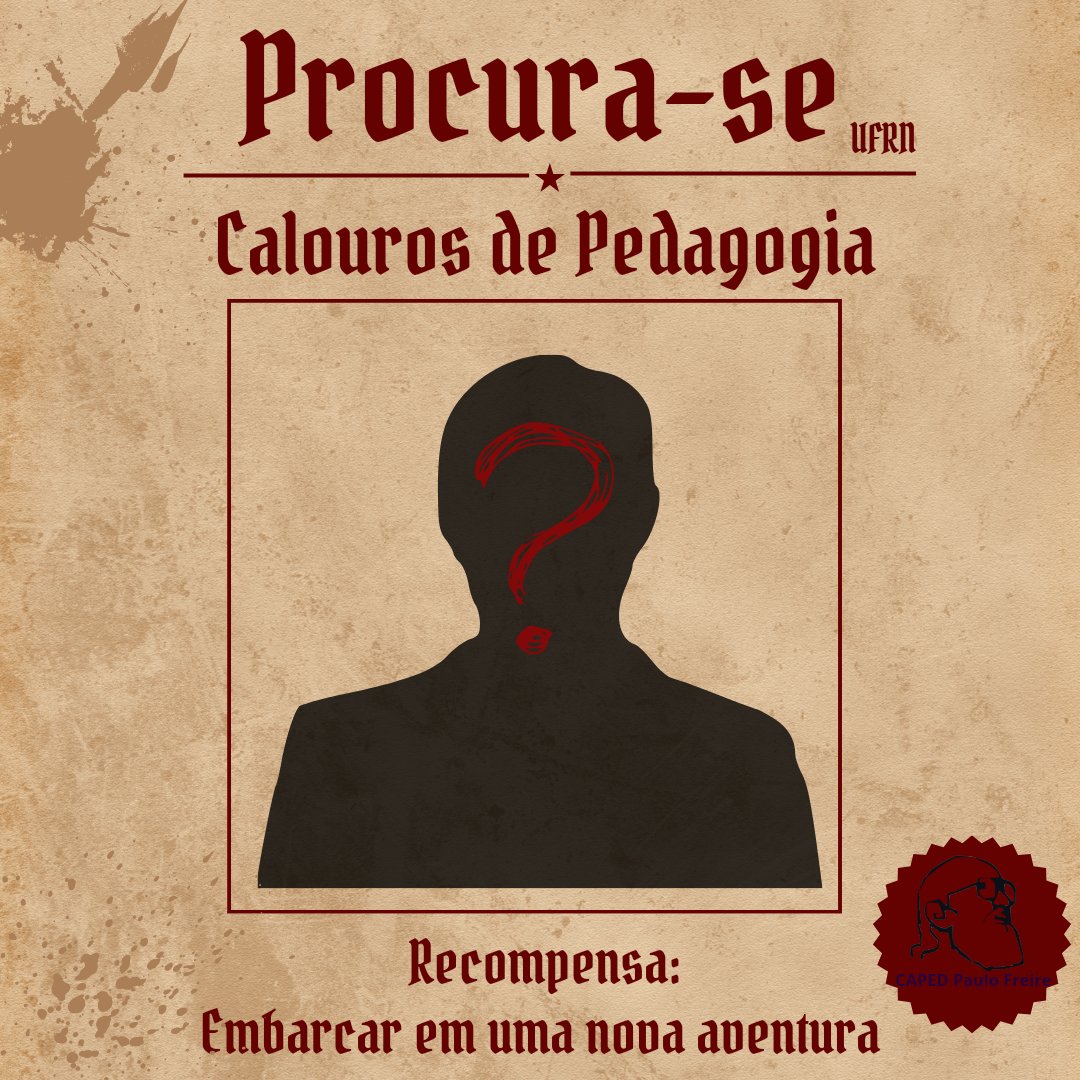 capedufrnbr's tweet photo. 📢🗣️ ATENÇÃO! Procura-se Calouros aprovados em Pedagogia da UFRN!!
Se você é nosso calourinho e procura conhecer mais sobre o curso, encontrar seus companheiros de jornada e se divertir bastante antes das aulas começarem, entra no link da nossa bio e embarque nessa conosco! 
 💜 https://t.co/RSr3Bh0GuF