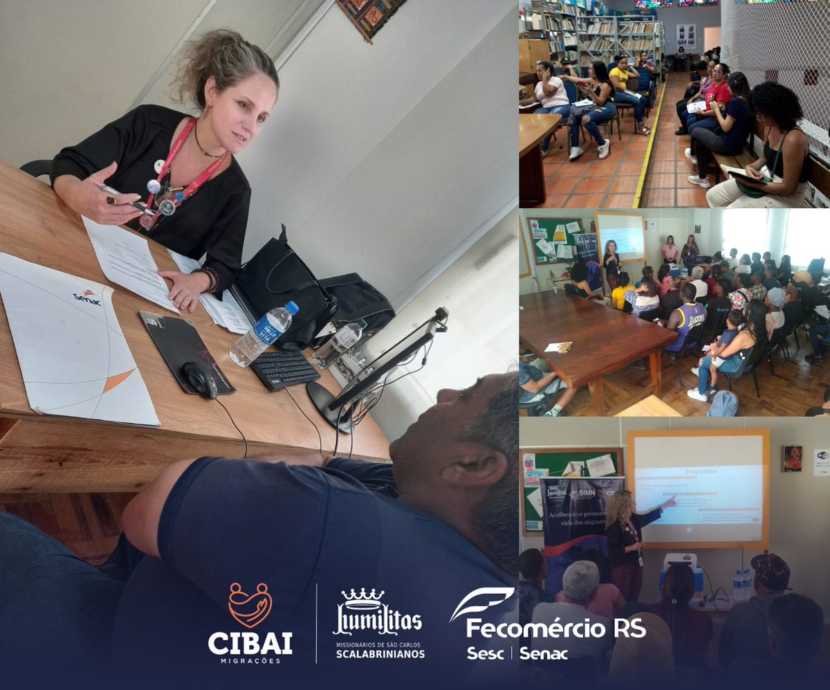 MMigracoes's tweet photo. 🚀Primeira #FeiradeEmpregos do Ano no CIBAI Migrações! 🌟

Hoje, mais de 54 migrantes participaram ativamente do processo de seleção, oferecido em colaboração com a @fecomercio_rs , @sescrs  e @senacrs .

 Mais informações
📧 laboral@cibaimigracoes.org
📞 (51) 9 9155-1585 https://t.co/leXy8HjMiD