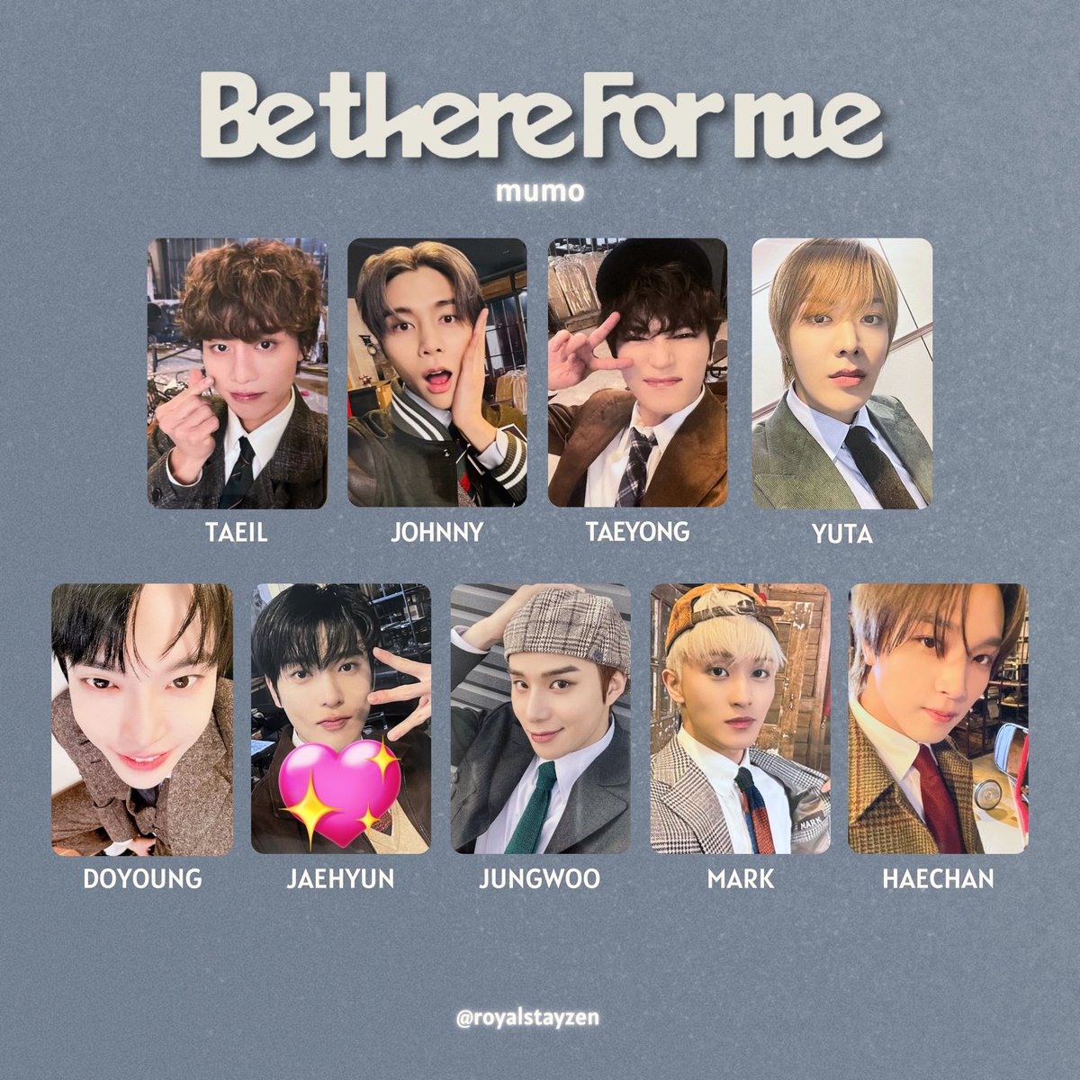 pingguo____'s tweet photo. NCT 127 Be there For me BTFMトレカ ポラロイド ポスター ポストカード ハガキ 交換 mumo イリチル 異種

【譲】画像1枚目
テイル テヨン 悠太

【求】画像2・3枚目💖トレカ
マーク ヘチャン ジェヒョン

n:1可・異種可・郵送希望
お気軽にお声がけください🫧 https://t.co/bohRp6nzwU