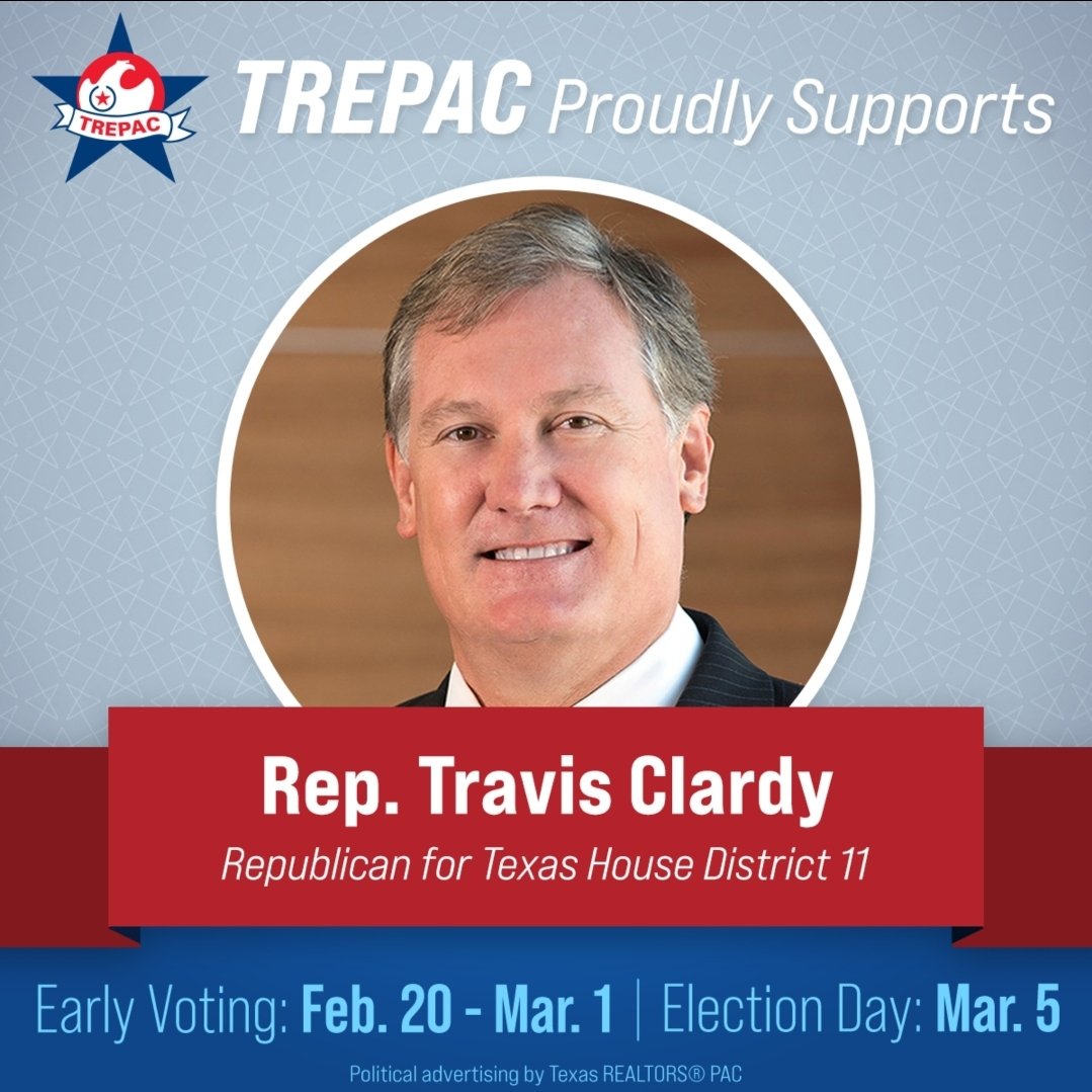 We are proud to support @travisfortexas for #HD11! #txlege