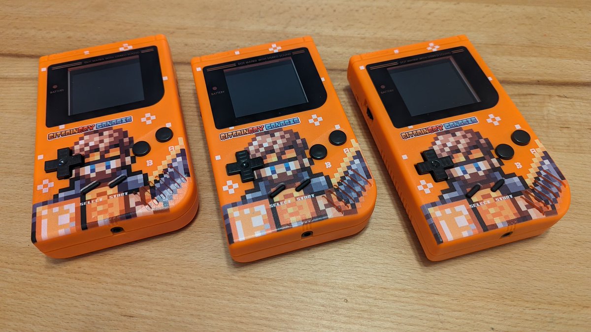 There will be only 21 BitcoinBoy Genesis created. Stay tuned because we  will be giving one away for free!! #Bitcoin #Gameboy