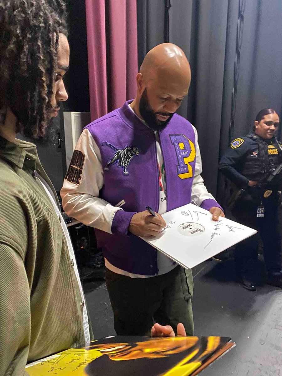 common's tweet photo. Prairie View A&amp;M University showed out today! 

Witnessing so much Black Excellence has been unmatched. 
#WeRiseWell #Make1Change https://t.co/MVeMHN7S0k