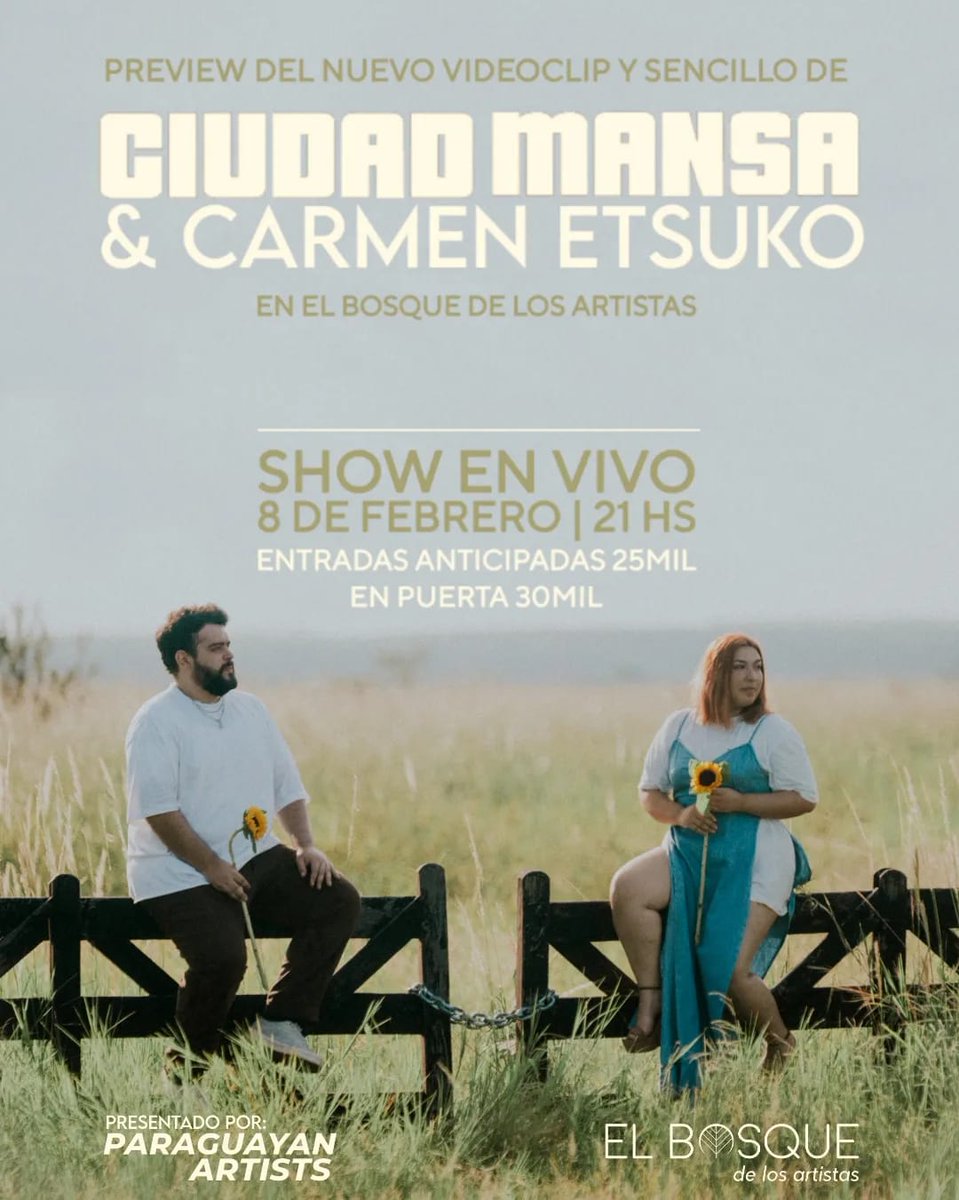 Este jueves va a suceder algo especial en el Bosque de los Artistas. Nos vemos por ahi?? 🤎