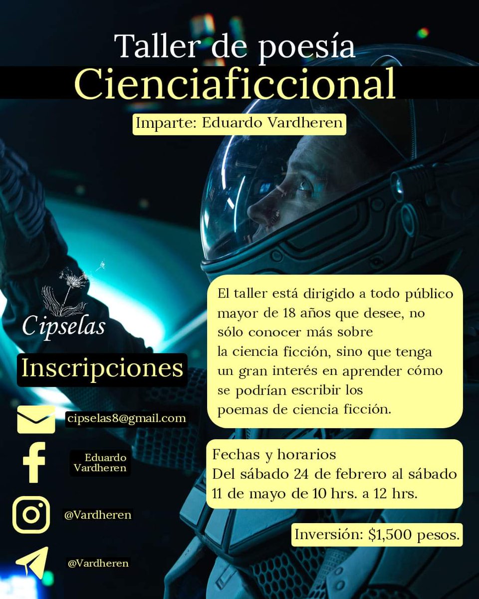 Editorial Cipselas tweet media