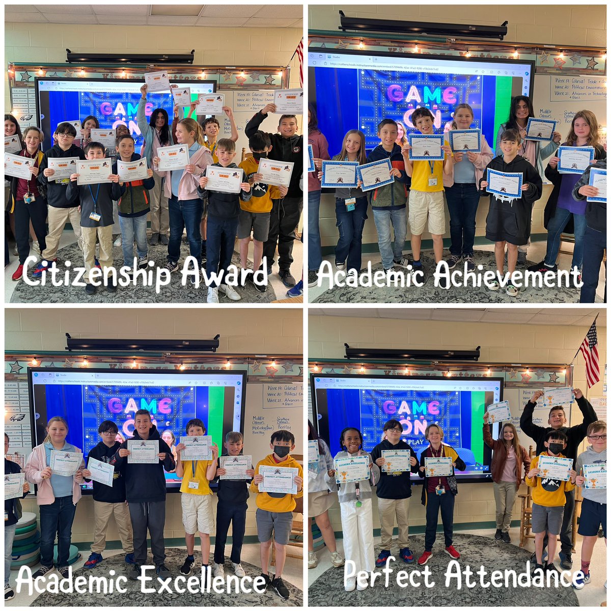 Quarter 2 Awards!  These kids rocked it!  🎉🎉🎉 <a href="/CESCorkyBear/">Corkscrew Elementary</a>