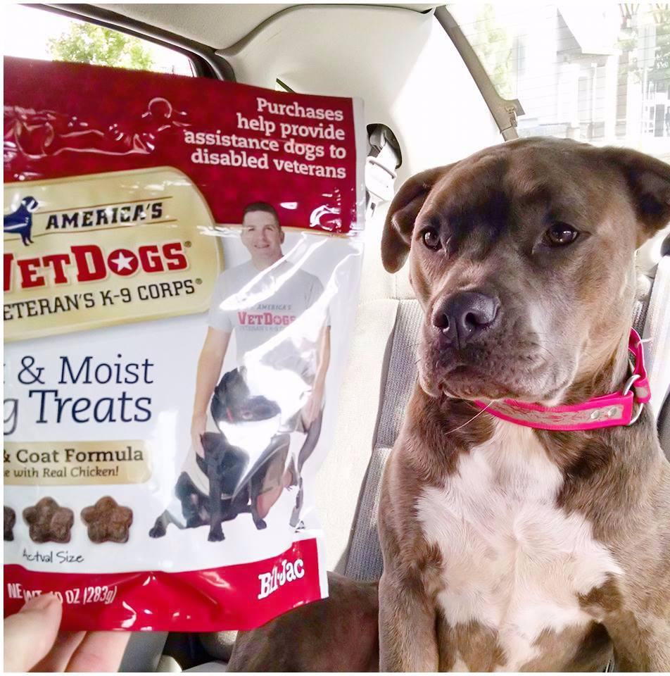 Special treats your pup will love! ❤️ 🐾

Each purchased bag helps to make a difference in the lives of America's military heroes through America's VetDogs so head on over to your #LocalPetStore now!