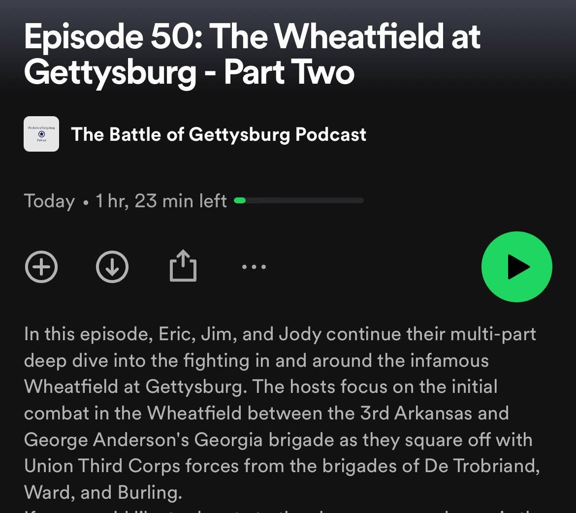 Our most recent episode has been released and you can find it on the podcast platform of our choice! 

#stillpodcasting

#stillguiding

#historynotcontent

#historypodcast

#thegettysburgpodcast