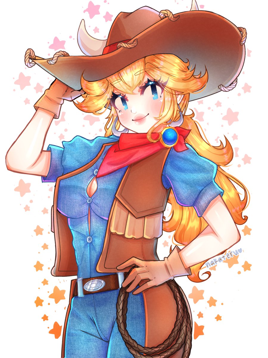 mushroom_bread's tweet photo. cowgirl peach 🤠
#PrincessPeach #SuperMario #SuperMarioBros #peach #MarioBros #SuperMarioFanart https://t.co/AymqG7LFsX
