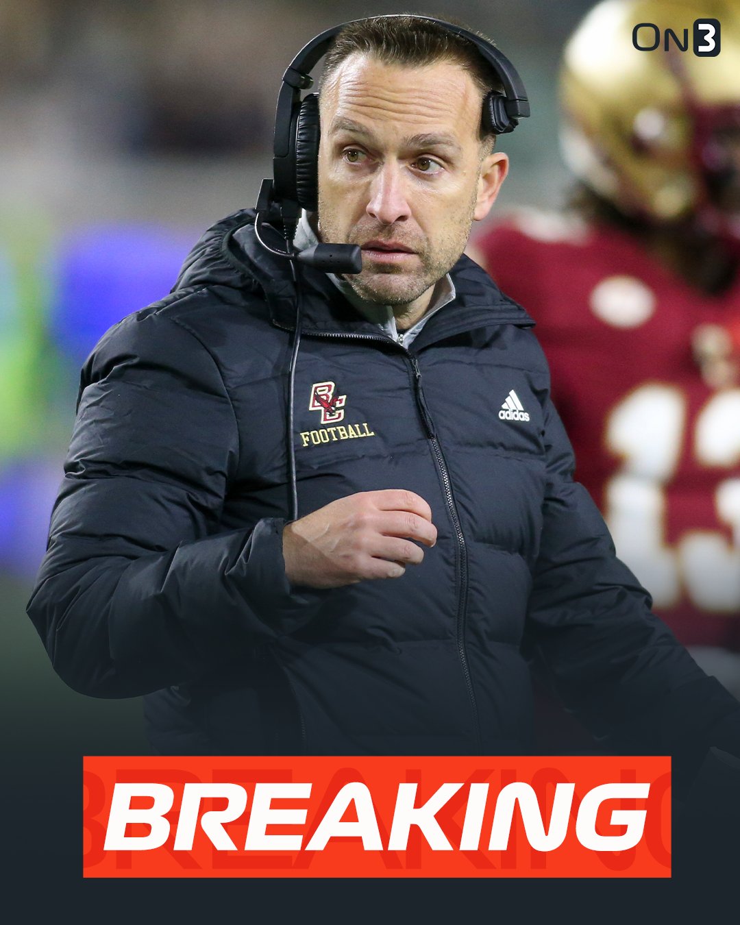 On3 on X: "NEWS: Boston College head coach Jeff Hafley is expected to leave  to become the DC of the Green Bay Packers, ESPN reports. Sources tell ESPN  the new CFB landscape