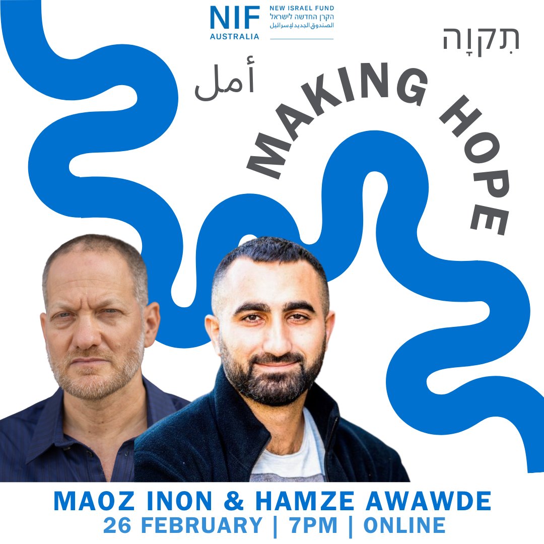 NIFAustralia's tweet photo. Join our conversation with @maozinon  and @hamzeAwawde 

Register here: https://t.co/WcWlJsaBKD https://t.co/VXEST8gLjF