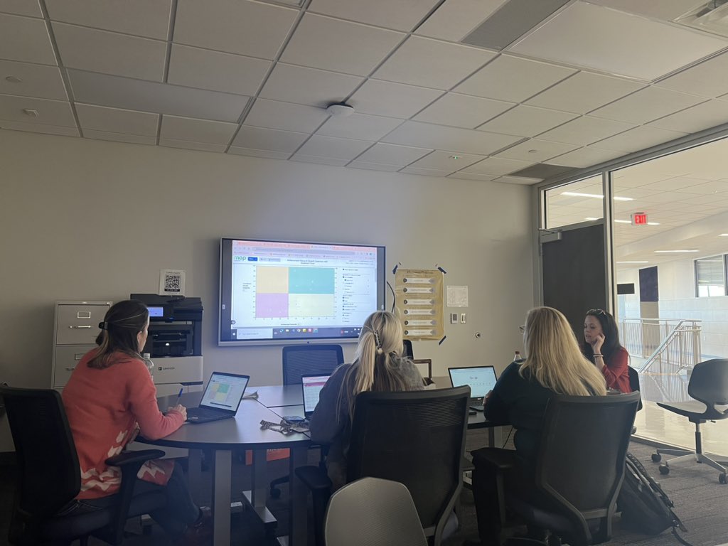 melissa_jharvey's tweet photo. Time for some PLC Quadrant Goal setting! #smartgoals #growth #middleschoolmath #maptesting https://t.co/TGFdmZblRE