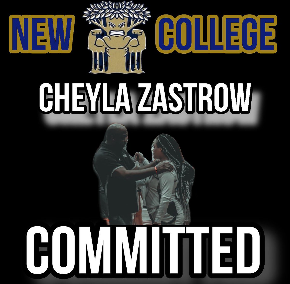 Congratulations <a href="/CheylaZastrow/">Cheyla Zastrow</a> on her commitment to <a href="/NCFBanyansWBB/">NCF Women’s Basketball</a> @CoachBCruz