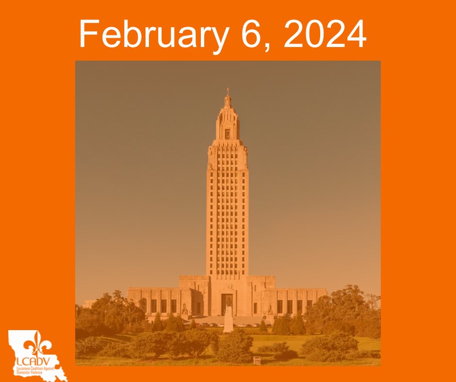 We have exciting news! On the evening of February 6, 2024, the Louisiana State Capitol will be illuminated in orange lights to bring awareness to Teen Dating Violence Awareness Month 🧡 To learn more about Teen Dating Violence visit: loveisrespect.org