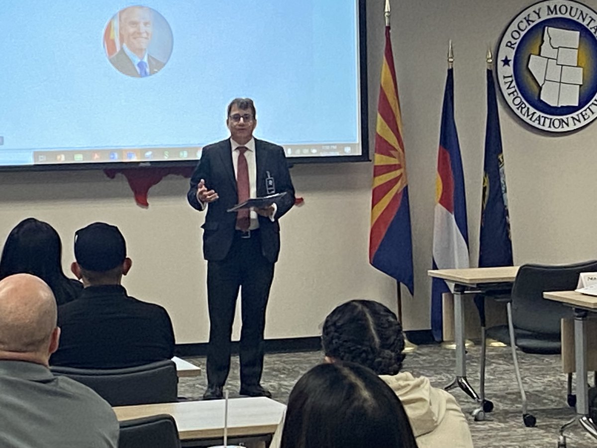 The Rocky Mountain Information Network hosted a forum on Missing and Murdered Indigenous Persons today. Great to share best practices to protect underserved communities from @MissingKids, @NamusInfo, @FBIPhoenix and BIA.