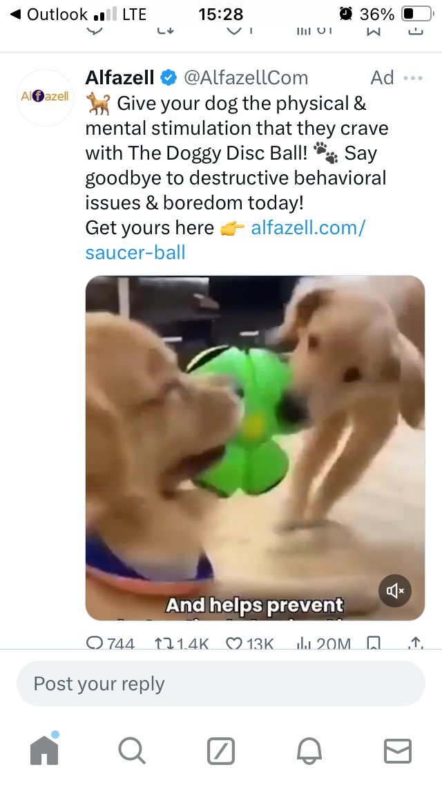 LVLKRB's tweet photo. ⁦@LAIreland⁩ have you heard of this for your dog ? Check it out might help https://t.co/mhFgj0YhdG