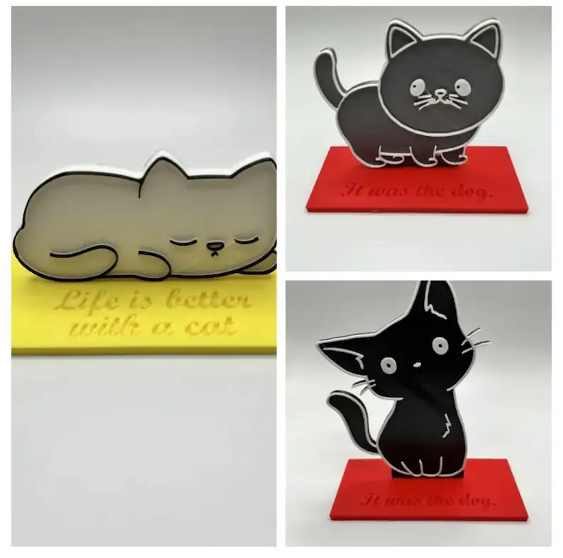ID3APrinting's tweet photo. A fun #homedecor side project I've been working on for all the #Cat and #Dog lovers like myself 🐱🐶 https://t.co/8ahgPIgITH