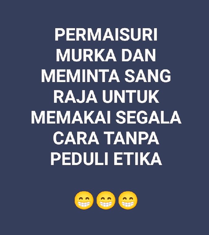 M45Broo_'s tweet photo. Pada suatu hari... 😁🤭 https://t.co/X47tR1gcyL