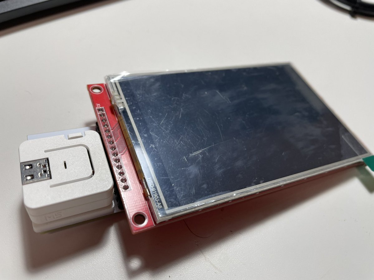 chrmlinux03's tweet image. #spresense #esp32s3 
#4inch #touchpanel 
コンテスト投稿が終わっても
タッチパネルマスターへの道は永遠に続く٩(ˊᗜˋ*)و