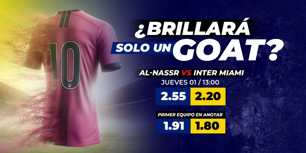 ¡Encuentro millonario!  💸⚽

Con la ausencia de CR7, ¿qué posibilidades hay de que las Garzas puedan ganar? 🤔

☝️ Teniendo en cuenta que el club de Messi cuenta con Luis Suarez pero hasta el momento no ha sumado ni una victoria en los 3 encuentros que lleva del año. 😬