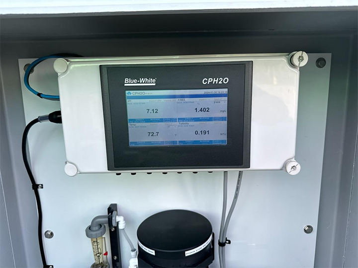 BlueWhiteInd's tweet image. Another successful install of a BW® #Water #Analyzer Package at a #WaterTreatment Plant on the Central Coast of California. Check out accurate, E Z 2 use Analyzers here: bit.ly/4bbPCOq #wateranalyzer #chlorine #wateranalysis #turbidity #freechlorine #wtp #bluewhite