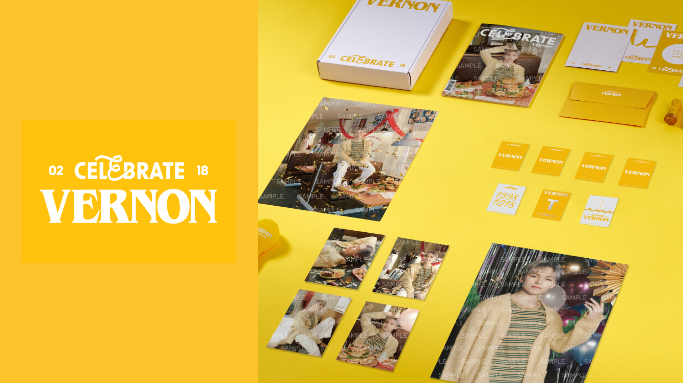 happy birthday box package バパケ バーノン SEVENTEEN | HAPPY