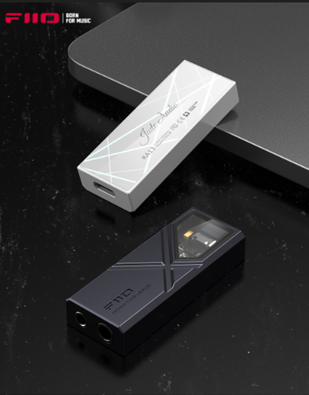 新品未開封】 KA13 Japan – FIIO シルバー ヘッドホンアンプ DAC