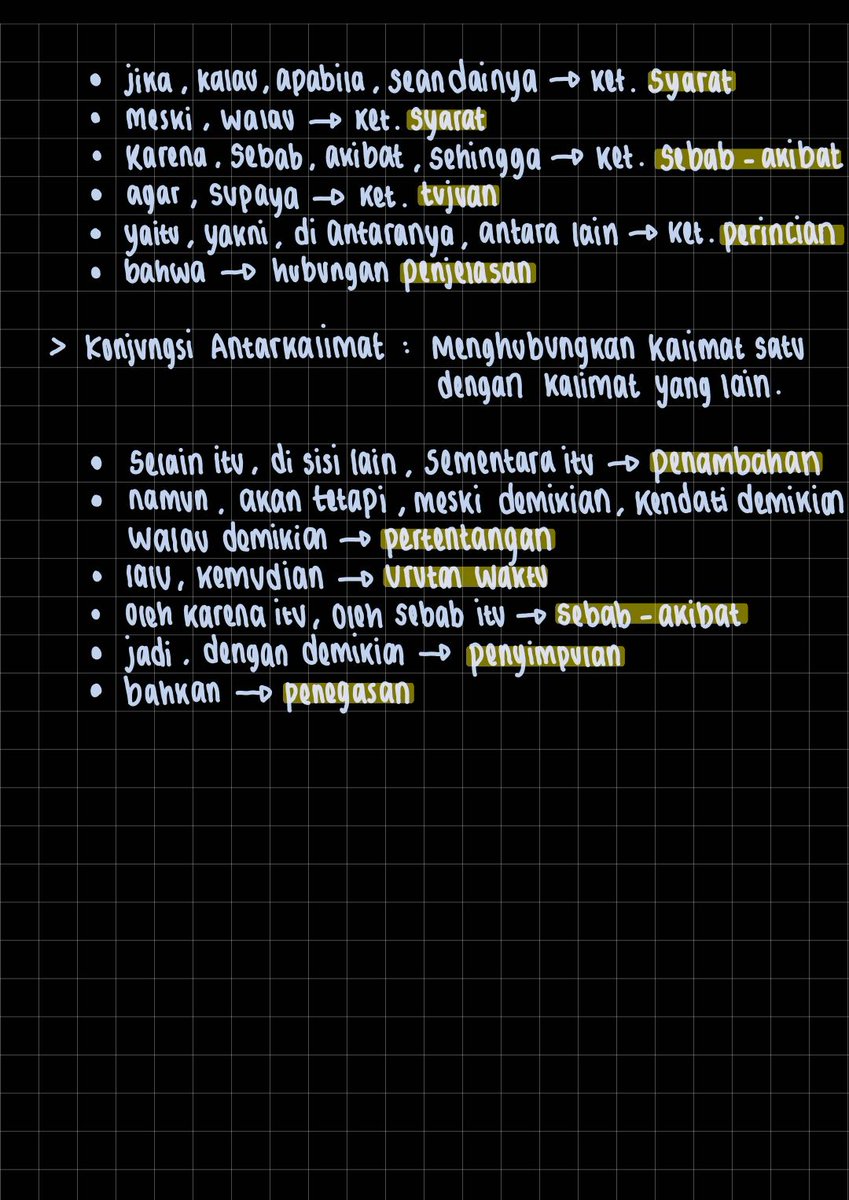 InvEtf0uf85's tweet image. 🪷 Konjungsi Intrakalimat &amp;amp; Antarkalimat 🪷