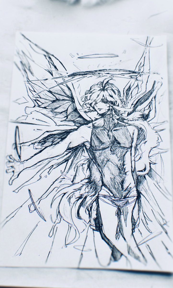 #今月かいた絵を晒そう 
15マイ 