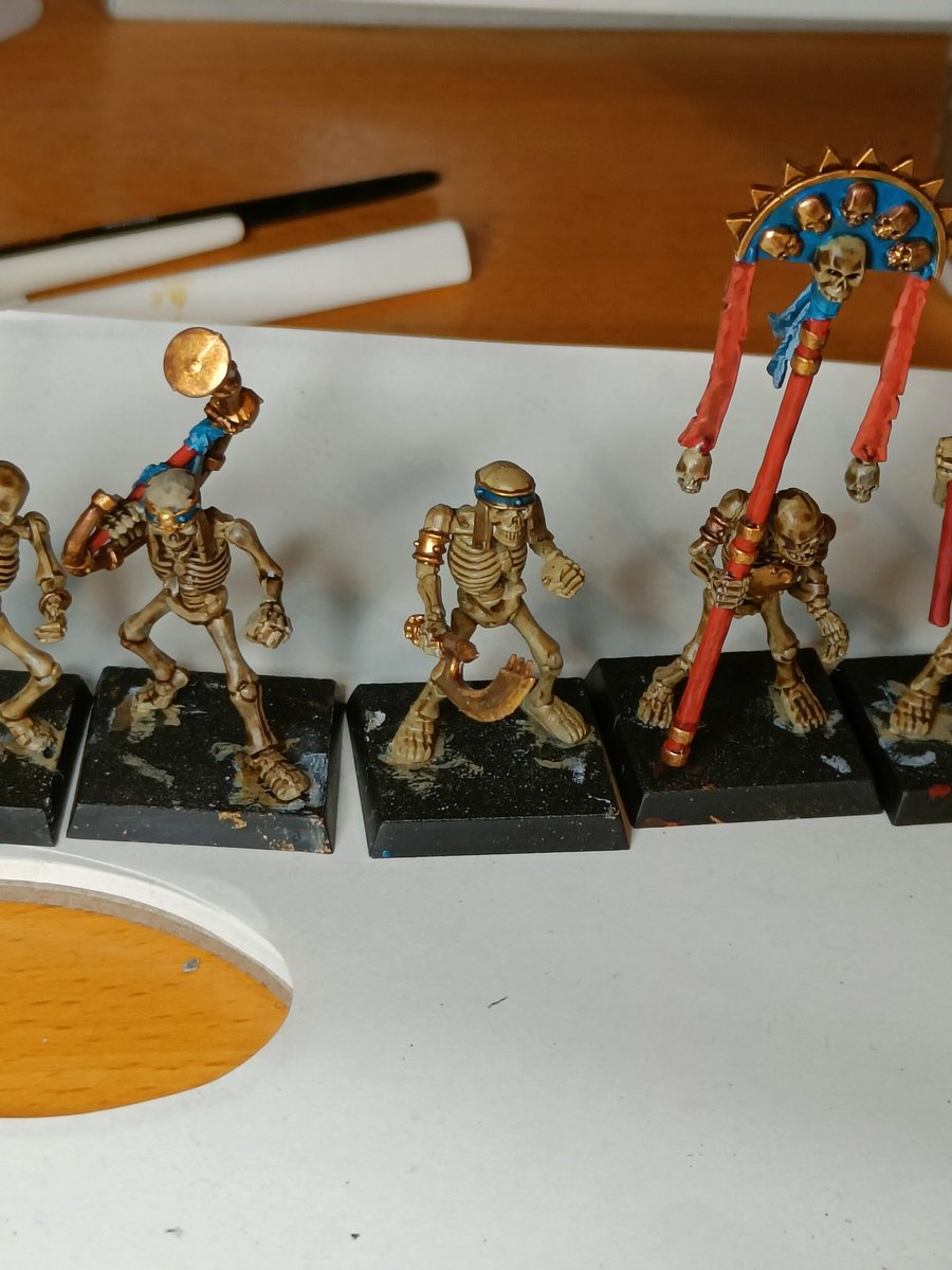 Nattybat89's tweet photo. First rank of skeletons down, 64 to go! https://t.co/CQnawtgVeh