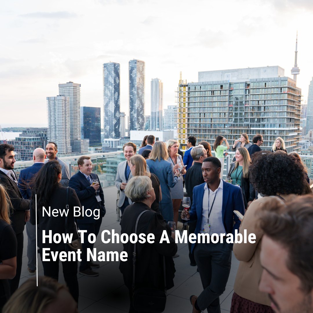 Have you ever attended an event with a name that instantly caught your attention? Discover the secrets to choosing a memorable event name in our latest blog post! 😍 loom.ly/aGOCm7g

#EventPlanning #EventMarketing #EventSuccess