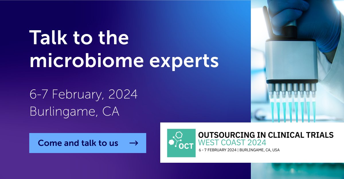 Stop by the Microba stand at #OCTWestCoast, 6-7 February and chat with Dr Kylie Ellis, Head of Research Partnerships and learn how Microba can deliver clear #microbiome measurement and interpretation for your clinical trials program. loom.ly/0xYmNG0 #ClinicalTrials