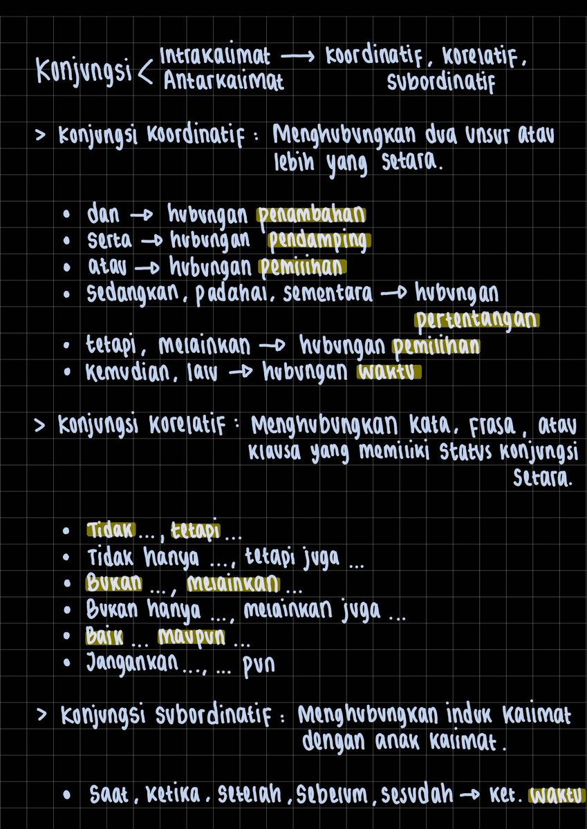 InvEtf0uf85's tweet image. 🪷 Konjungsi Intrakalimat &amp;amp; Antarkalimat 🪷