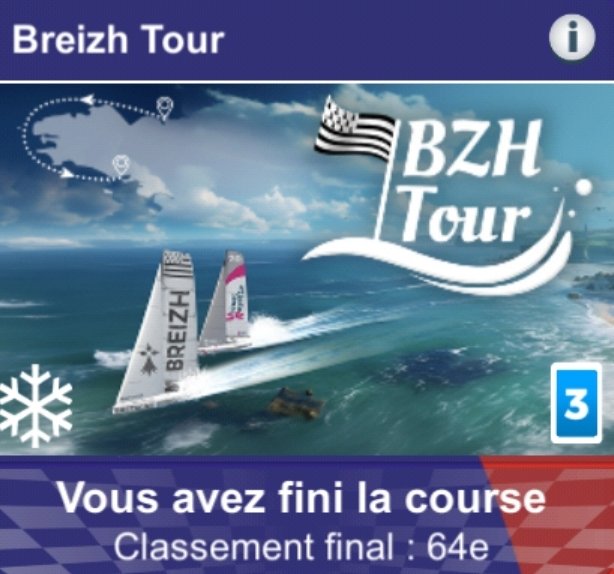 Merci <a href="/VirtualRegatta/">Virtual Regatta</a> et vos bugs 🤬
WP qui sautent au niveau de Jersey, arrêt improvisé sur la plage, course foutue au bout de 2h ...