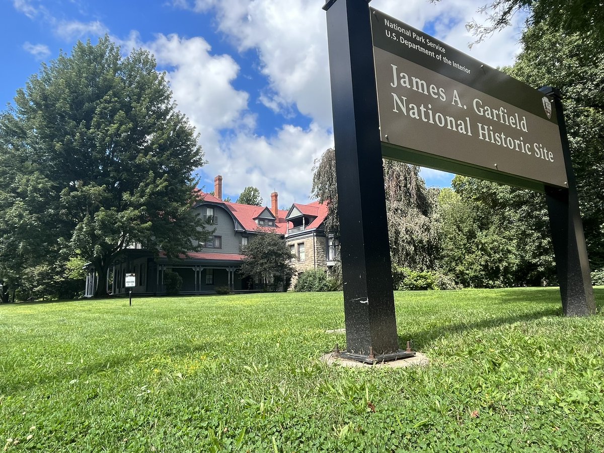 James A. Garfield National Historic Site tweet media