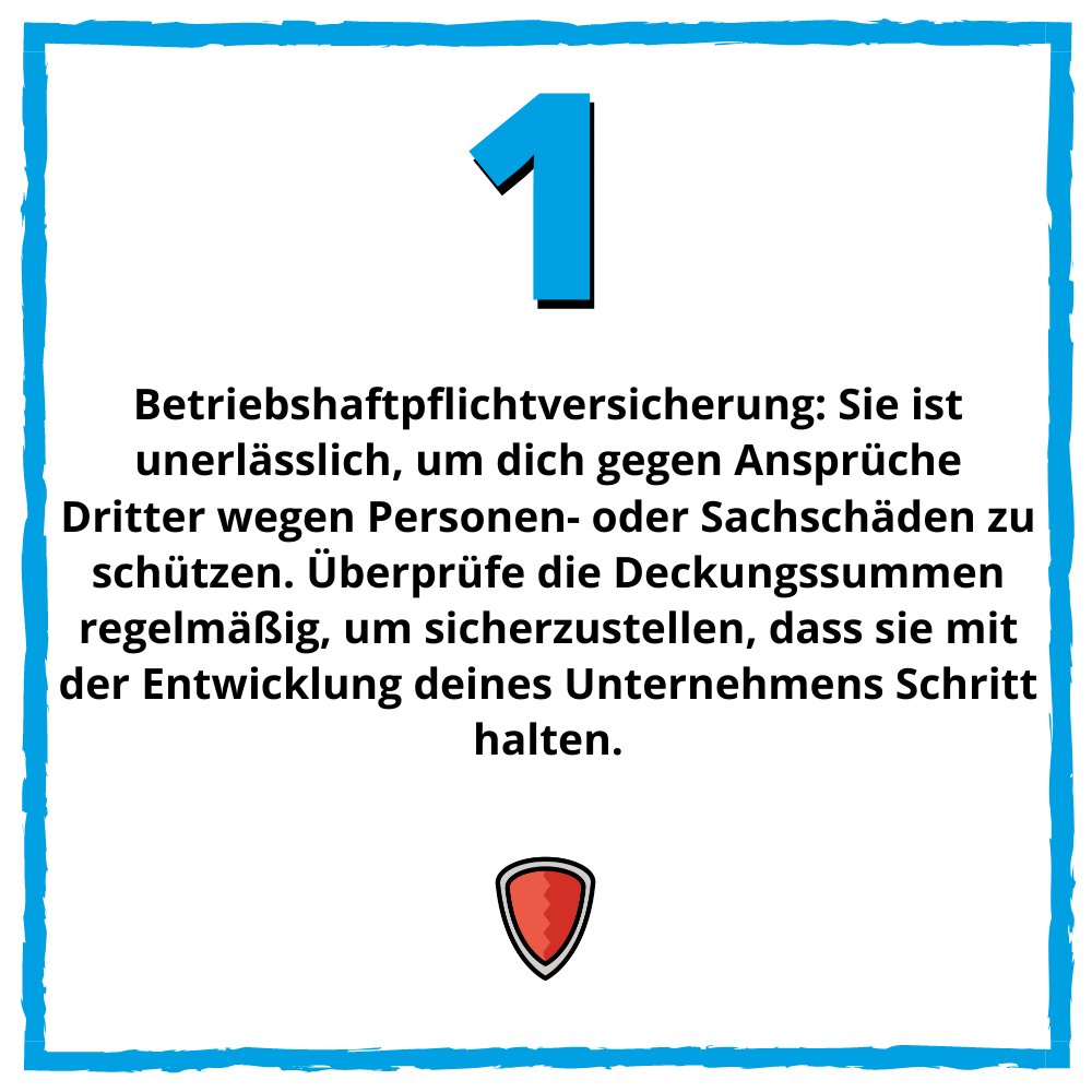 bgrg_de's tweet photo. Sicher im Business? Mit unseren Versicherungstipps bleibst du es! 🌟 #unternehmer #untenehmen #versicherungsfakten #versicherungstipps #bgrgDE https://t.co/1i6JScFxcN