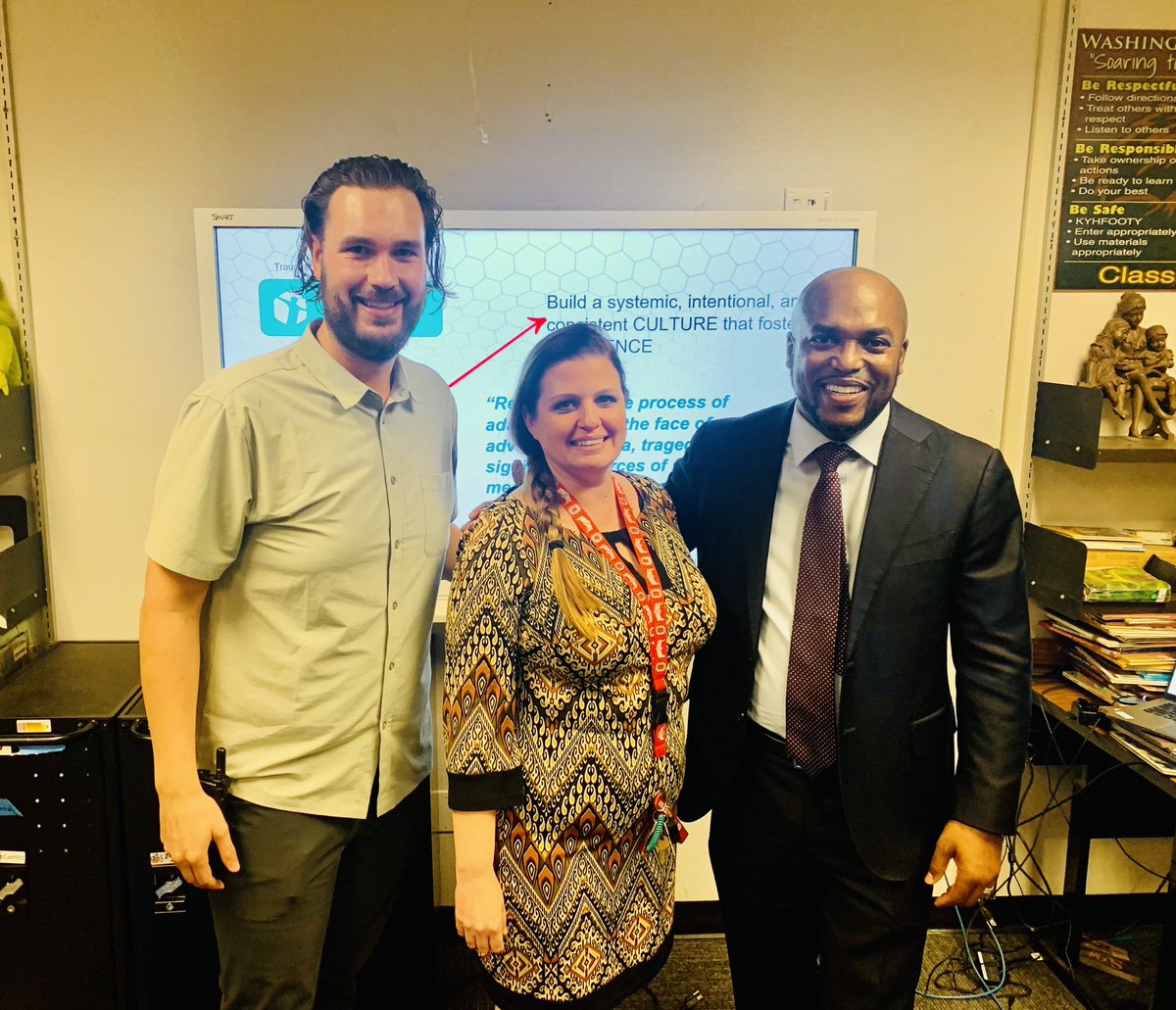 A great day of learning at Washington Elementary School in Phoenix, Arizona. Thanks to Principal Landis and her entire staff. Future Focused Schools..