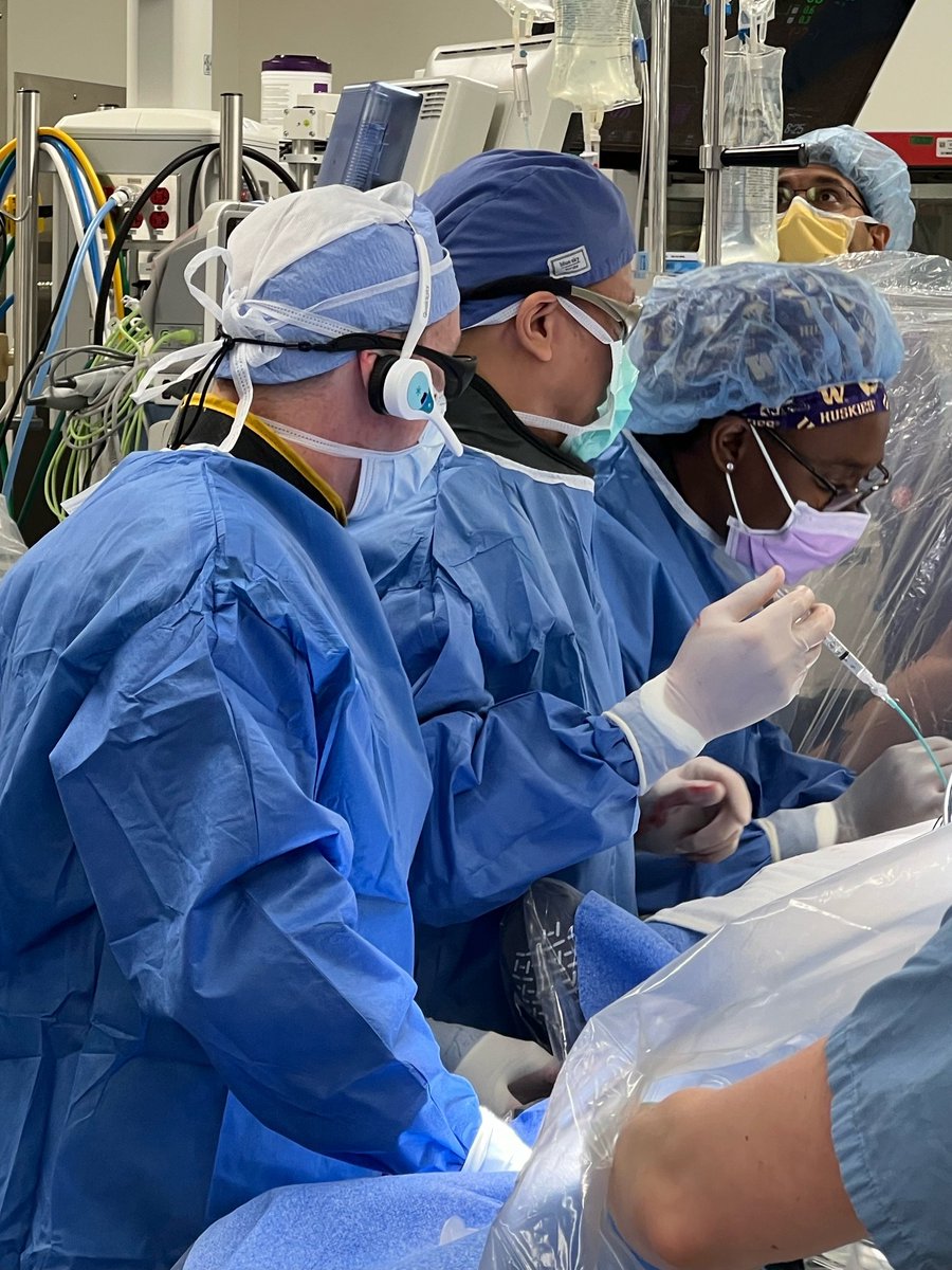 UWMedHeart's tweet photo. Congratulations to our faculty @LaraOyetunji &amp; Dr. Creighton Don and @VAPugetSound Cath Lab partners launching the #TAVR program this week, ensuring direct access to this treatment for our Veterans. https://t.co/g51SGFQBgj