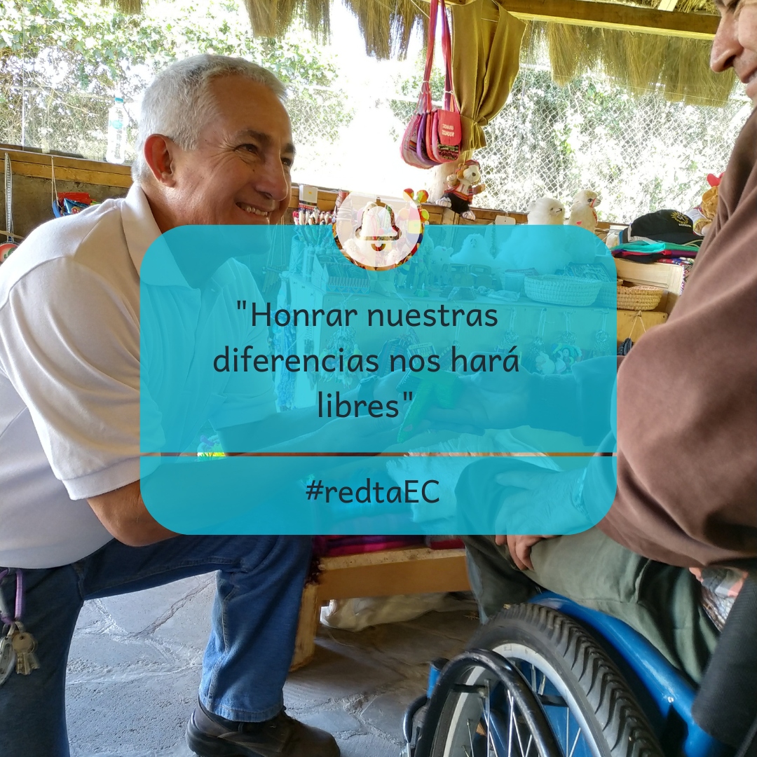 InclusiveRoutes's tweet photo. Con esta frase tan especial te invitamos 🤗 a celebrar las diferencias y las discapacidades, como parte de nuestra diversidad, en nuestro 🌎IV Encuentro Regional de Turismo. Puedes inscribirte hoy mismo aqui: 👉 https://t.co/ISJ59Eh1Z9

#inclusion #redtaEC #iRoutes https://t.co/qsEAdhRz85
