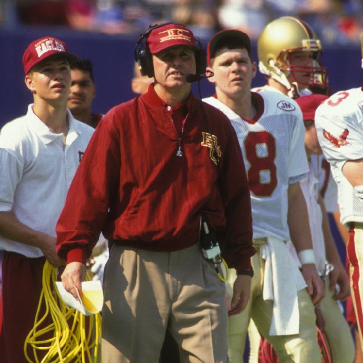 CodyNagel247's tweet photo. Forget Bill Belichick. 

Boston College should call the man that beat him twice in the Super Bowl. https://t.co/Mp7v63q1jE